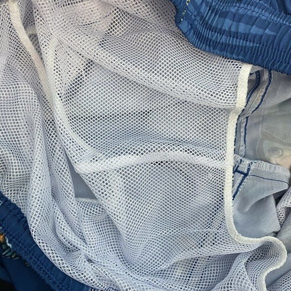 Brooklyn Cloth Kent Ave Volley Floral Swim Trunks Men’s Swimsuit Palms Toucan XL - Picture 7 of 7